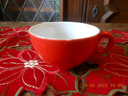 Zsolnay retro colorful coffee cup (red)