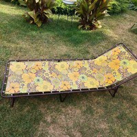 Retro camping bed/ sun bed
