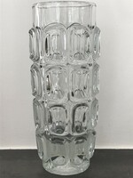 Retro cseh váza Frantisek Víznertől, 23 cm magas