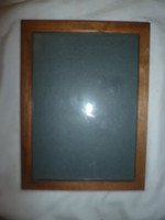 Supportive wooden picture frame