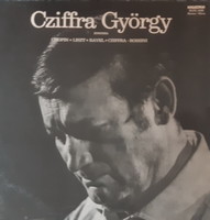 György Cziffra plays the piano LP vinyl record - rare!
