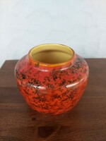 Retro pond head glazed, spherical vase