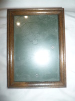 Small supporting wooden picture frame