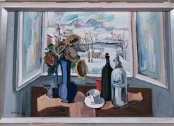 György Urban (1936-2011) / table still life