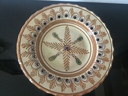 Teimel Óbánya népi áttört fali tányér 26cm.