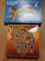 Állatos 1000 db-os puzzle / Puzzle Shapes / F.X.SCHMID Puzzle