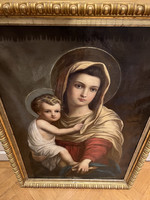 Mária Magdolna kis Jézus festmény