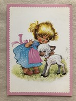 Húsvéti képeslap -  Füzesi Zsuzsa rajz