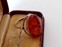 Régi orosz ezüst gyűrű (875)