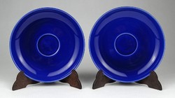 1G066 Rosenthal plus Germany kék porcelán kistányér 2 darab