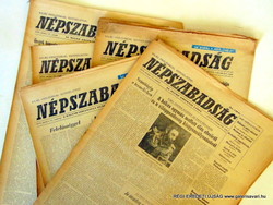 1962 szeptember 28  /  NÉPSZABADSÁG  /  Régi ÚJSÁGOK KÉPREGÉNYEK MAGAZINOK Ssz.:  17318