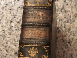 1663 antique book, János Nádasi: annus hebdo madarum (rmk volume)
