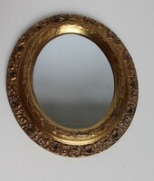 Mirror in a gilded wooden frame