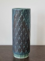 Rare Swedish modern ceramic vase from the 60s-eterna vase by gunnar nylund for rörstrand
