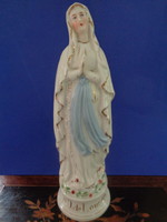 Lourdes Madonna porcelain statue