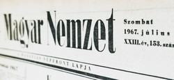 1972 October 4 / Hungarian nation / original newspaper for birthday. No.: 21670