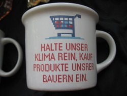 Gmundner advertising mug