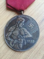 Harmadik Birodalmi Erhebung 1933 kitüntetés