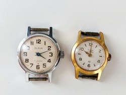 Two slava mechanical watches with 17 stones together + 1 retro tempo and a miyoko quartz as a gift