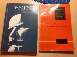 Lenin a propagandáról és Kommunista kiáltvány - könyvcsomag