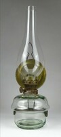 1H993 Antik Lampart lámpagyári üveg asztali petróleum lámpa 29.5 cm