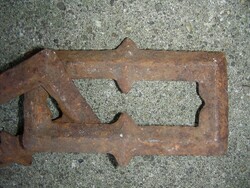 Antique wrought iron chain