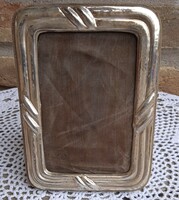Photo frame in silver holder