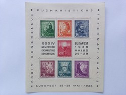 1938. EUCHARISZTIKUS - BLOKK**
