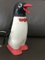 Régi távirányítós karácsonyi játék pingvin