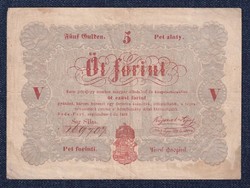 Szabadságharc (1848-1849) Kossuth bankó 5 Forint bankjegy 1848 i - i - ĭ - ĭ (id51243)