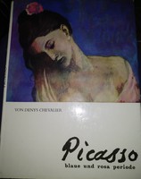 Blue Pink Age of Picasso, German language art album, recommend!