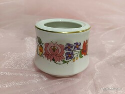 Kalocsai porcelain, sugar holder base. Hand painted.