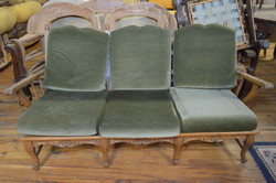 Antique neo-baroque Breton sofa