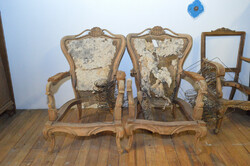Antik Bécsi Barokk fotel 2db