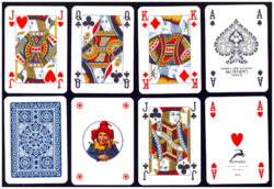 Francia sorozatjelű poker kártya Modiano 100% plasztik