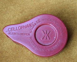 Bakelite cellophane tape retro cellux dispenser - kalle & co. Ag wiesbaden-biebrich
