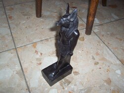 Anubisz szobor (könyvtámasz?)