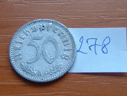 German Empire 50 pfennig reichspfennig 1935 a, alu. 278