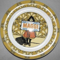 Rare maggi liliien decorative bowl - plate