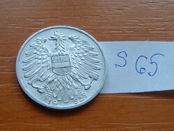 AUSZTRIA OSZTRÁK 1 SCHILLING 1952 ALU.   S65
