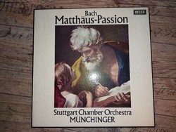 Bach Matthaus-Passion 4 lemezes  (LP) bakelit lemez