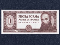 Mihály Táncsics proof basic print banknote 1973 (id13126)