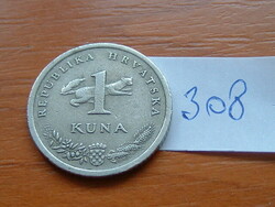 Croatia 1 kuna 1993 308