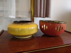 2 retro ceramic bowls in one