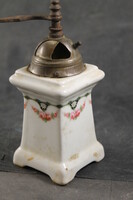 Antique porcelain pepper grinder with grinder 824