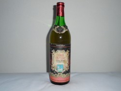 Retro Egri Bikavér bor boros üveg palack - Eger Mátravidék B.K. - 1960-1970-es, bontatlan, ritkaság