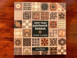 Japán taupe patchwork blokkok
