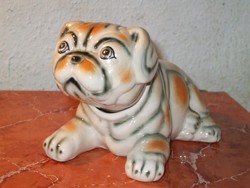 Pre-war nodding English bulldog dog statue.