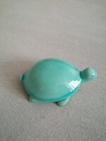 Zsolnay alapmázas kék teknős ritkább