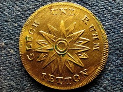 Szászország I. Frigyes Augustus helyi pénz zseton 20 mm (id55331)